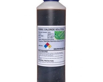 Ferric Chloride 40% Solution Pro Strength 50ml - 1L copper etching, water purifier