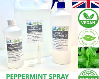 Peppermint Oil Room Spray Natural Rodent and Insect / Spider repellent