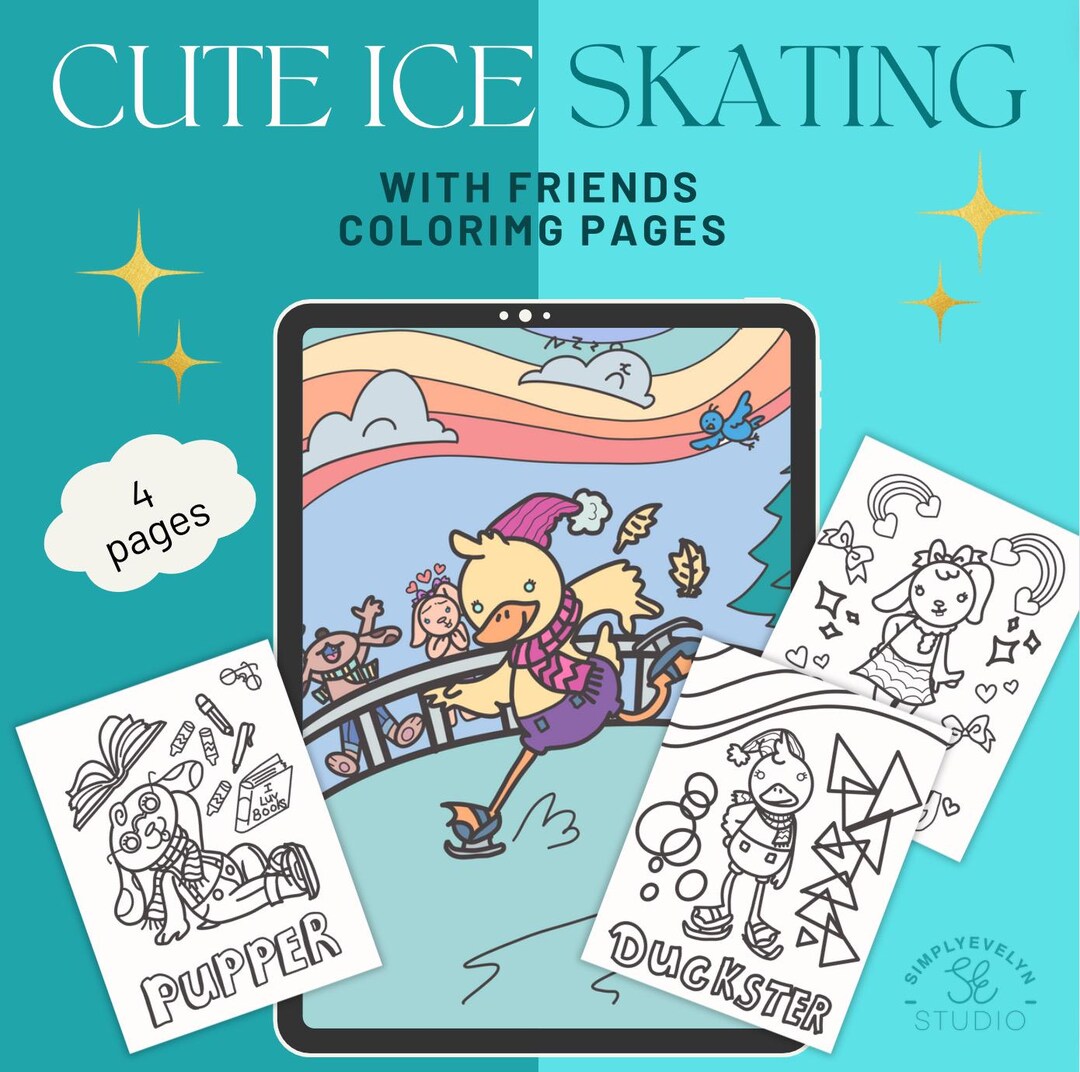 Adult Coloring Pages, Coloring Book, Cozy Kawaii Coloring Book, Cozy