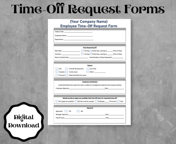 employee-time-off-request-form-template-word-printable-etsy