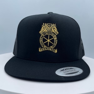 Teamster Union Embroidered Trucker Hat.
