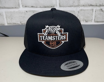 Teamsters Embroidered Trucker Hat.