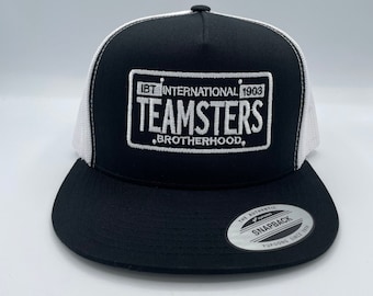 Teamsters Embroidered Trucker Hat.