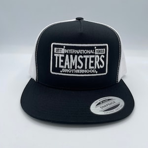 Teamsters Embroidered Trucker Hat.