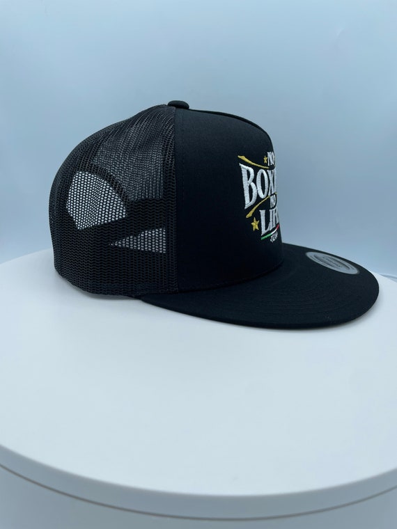 ファッション人気ブランドランキング No Boxing No Life Embroidered Trucker Hat. - Etsy ウォーキング・ランニングウェア