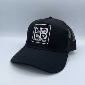 Huntington Beach Embroidered Trucker Hat.