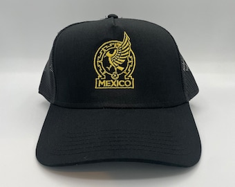 Mexico Soccer Embroidered Trucker hat.