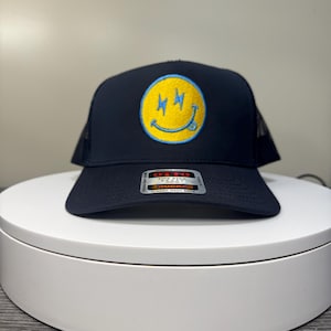 chargers Happy Face embroidered hat.