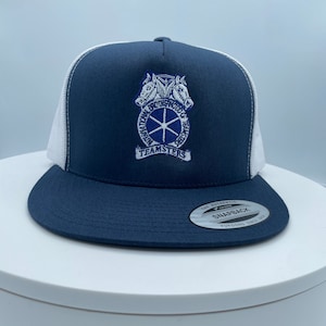 Teamster Union Embroidered Trucker Hat.