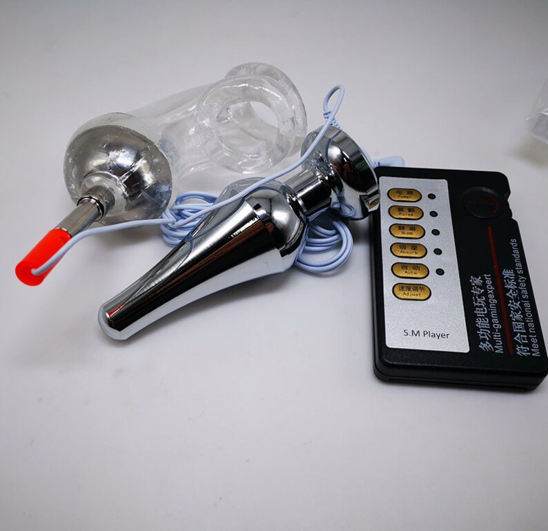 Electro Metal Butt Plug to Penis Sleeve and Controller Etsy