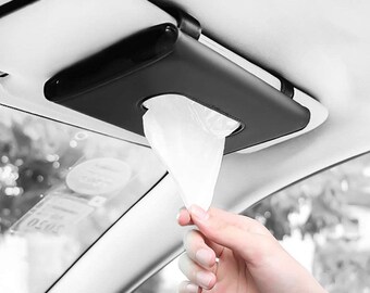 PU Leather Vehicle Backseat Door Tissue Holder Car Hanging Towel Paper Facial Tissues Box Black MEETYB Car Tissue-Holder Visor Napkin-Case PU Leather Vehicle Backseat Door Tissue Holder Car Hanging Towel Paper Facial Tissues Box Black MEETYB Car Tissue-Holder Visor Napkin-Case