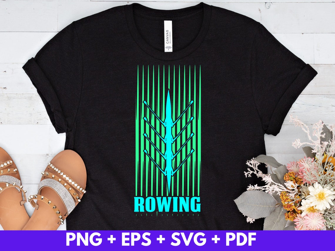 Rowing Water Sports Svg Eps Png Pdf Digital Download, Cricut Cut Files ...