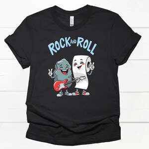 Rock&#39;n&#39;Roll-Musikliebhaber-T-Stück, Unisex-Baumwollhemd für Musikfans, lustiges Parodie-Grafik-T-Stück, Konzert-Kleidung, Geschenk für Musiker, Heavy Metal