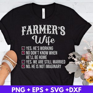 Lustige Bauer Frau SVG, Cricut Cut Dateien (Digitaler Download)
