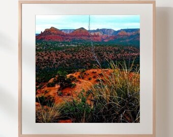 Sedona Arizona Desert Landscape Print