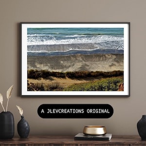 La Jolla Shores California Looking Down Landscape Print