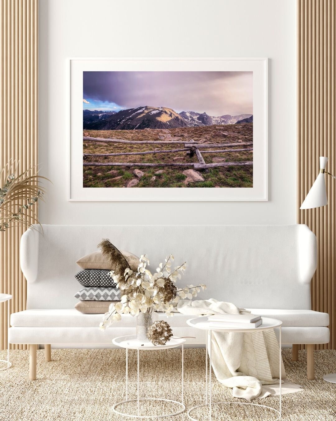 Purple Haze Rocky Mountain National Park RMNP Colorado Landscape Photography Print