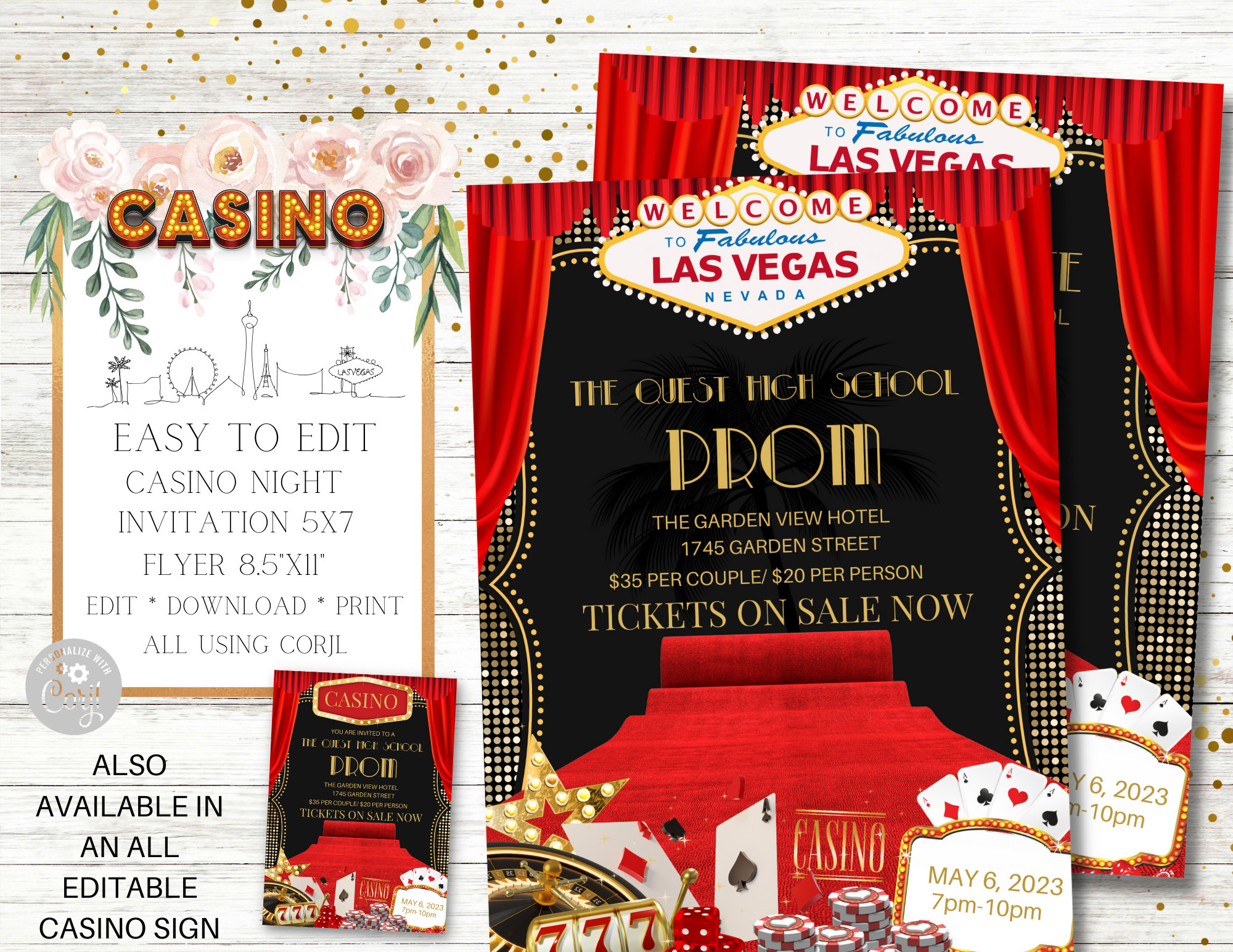 Casino Theme Party Decorations, Vegas Theme Party, Gambling Party