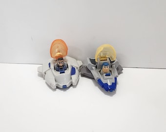 Lote de 2 juguetes de Disney Buzz Lightyear - Juguetes de la Cajita Feliz
