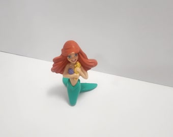 ヴィンテージ ディズニー ラージ 4.5インチ アリエル ピンクドレス