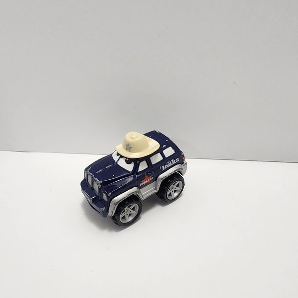 Hasbro 2000 Tonka Chuck and Friends Sheriff - Sheriff - Toy Cars - Chuck and Friends - Hasbro Cars - Tonka Cars