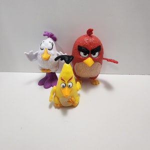 Angry Birds Lot of 3 Figures - Birds - Toys - Angry Birds