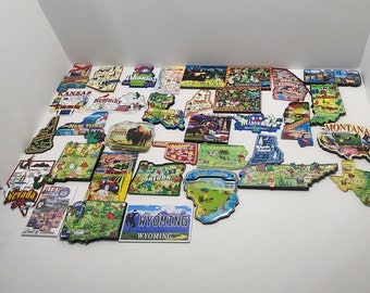 Magnets États-Unis d'Amérique - Magnets - États-Unis - Magnets États-Unis - Déco de voyage