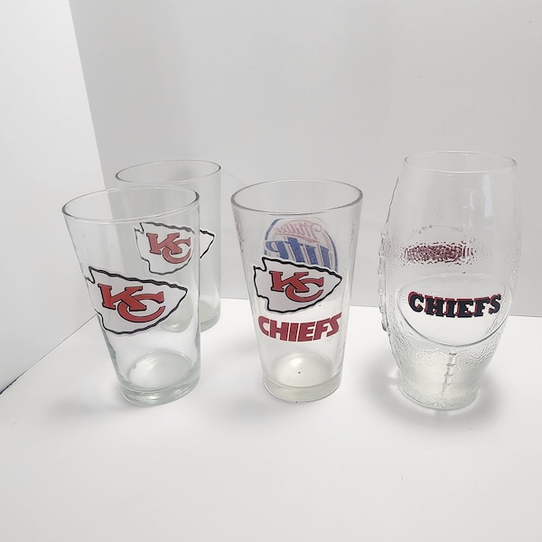 Football Drinking Glasses Etsy