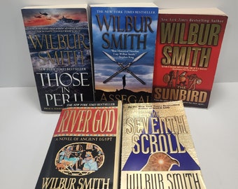 Wilbur Smith Books - Books - Wilbur Smith - Vintage Books - Novels - Book Series - Paperback Books