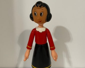 Olive Oyl Bendable Poseable Classic Animated Figure 1993 Popeye's Girlfriend Olive Oyl Bendable Poseable Classic Animated Figure 1993 Popeye's Girlfriend