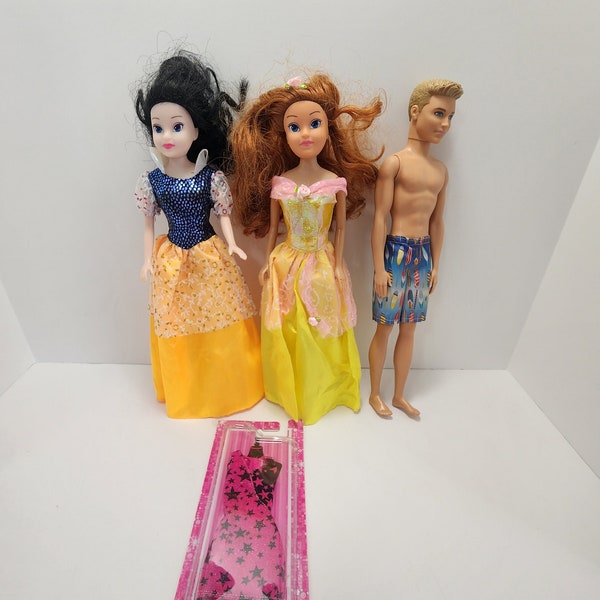 Hasbro 1980'S Maxie Et Son Boyfriend Taille De Barbie Et Ken Tbe Lot 2