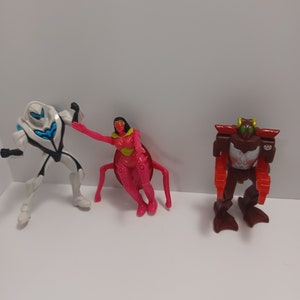 McDonald's Robot Toy Lot of 3 Transformers Beast Machines - Beast Machines - Transformers - McDonald's- Robot Toys - Action Figures