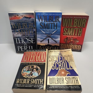 Wilbur Smith Books - Books - Wilbur Smith - Vintage Books - Novels - Book Series - Paperback Books