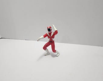 Power Rangers Vintage 2000 Saban Action Figure - Action Figures - Power Rangers - Power Rangers Toys - Red Power Ranger - Saban Toys - 2000s