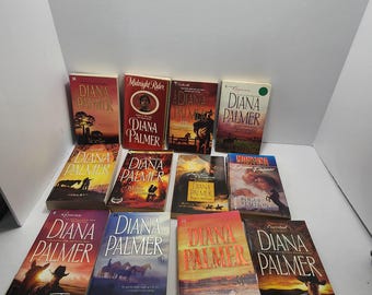 Diana Palmer 2000's Book Series Paperback Books LOT Of 2 - Diana Palmer - Diana Palmer Books - Book LOT - Booke Series - Series