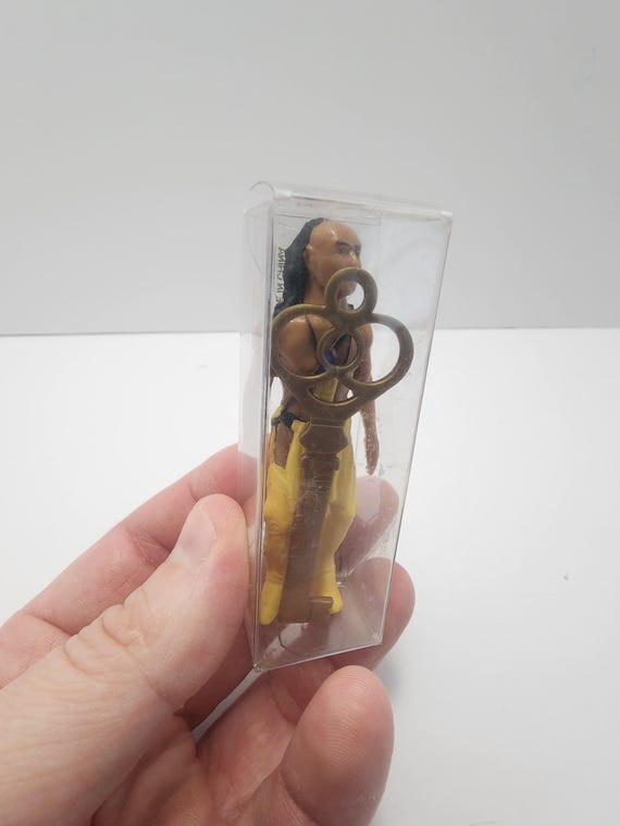 Indian in the Cupboard With Key RARE Vintage 1990s Vintage Toys