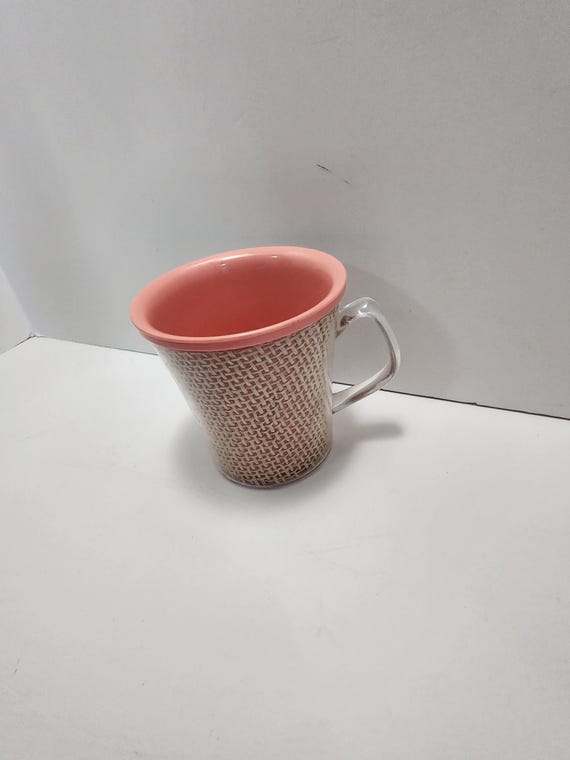 Bunzlauer Keramik (bolesławiec Polish Pottery) Pink Mug - Mugs - Coffee Mug - Polish - Polish Gifts - Bunzlauer - Keramik