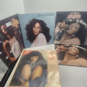 Donna Summer Vintage Vinyl Records LOT - Vinyl - Records - LPS - LP Record - Vintage Music - Donna Summer