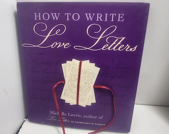How to Write Love Letters by Michelle Lovric - How To Books - How To Guides - Cute Gifts - Love Letters - How to Write Love Letters - Gifts