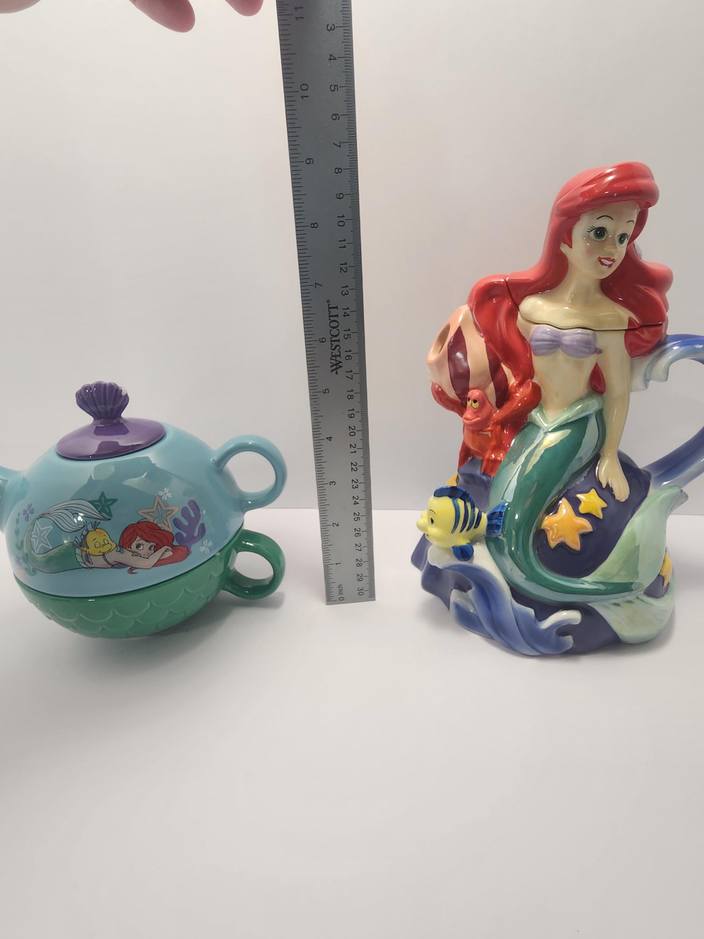 ディズニー リトルマーメイド アリエル セラミックティーポット