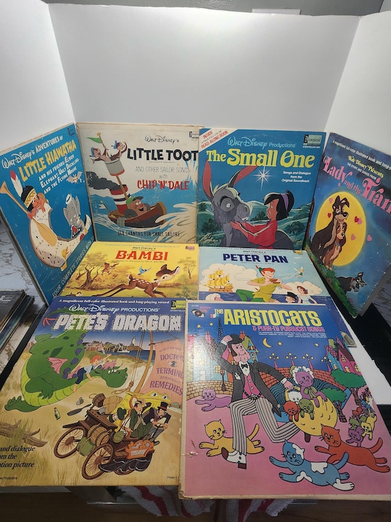 Disneyland 1960s 1970s Vintage Vinyl Records - Disney - Vintage