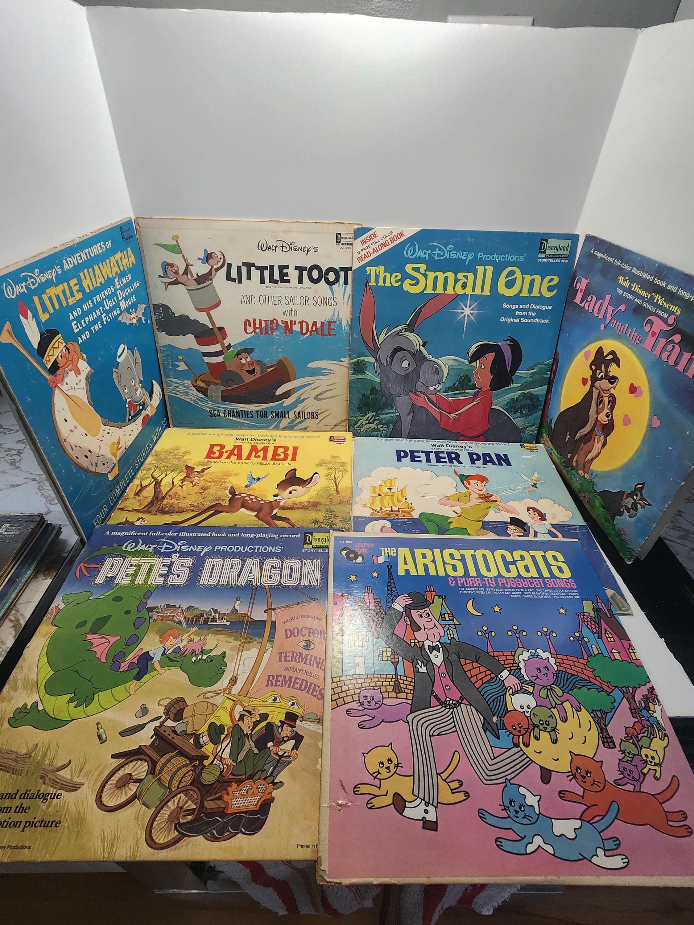 Disneyland 1960s 1970s Vintage Vinyl Records - Disney - Vintage