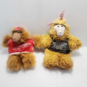 Alf 1988 Vintage Plush Hand Puppet Baseball Player and Rock Star - Alf - Plush  - Alf Plush - Hand Puppet - Puppets