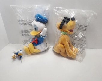 Disney Junior Mickey Mouse and Friends Offical Stuffed Animal Plushies - Pluto - Donald Duck - Plushie - Disney - Disney Junior