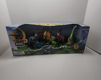 Dinosaur Animal Figures Playset - Dinosaurs - Dinosaur Playset - Dinosaur Toys - Dinosaur Figures