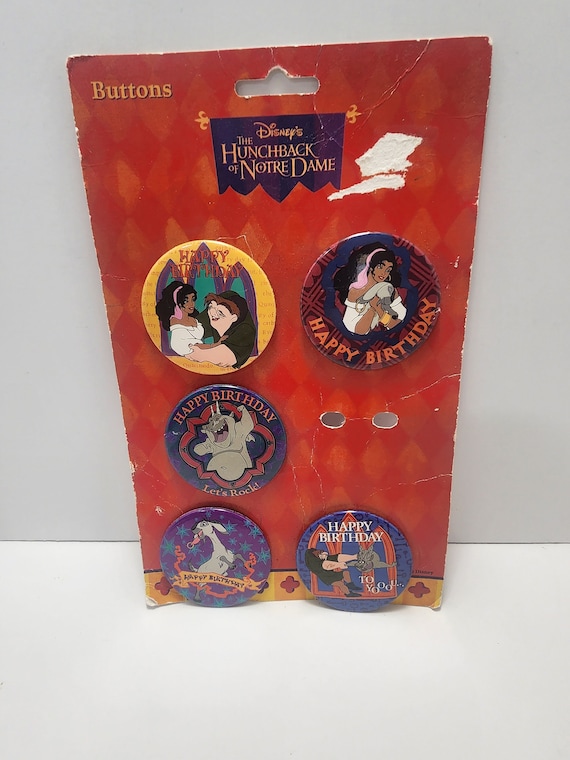 Disney The Hunchback Of Notre Dame Button Pins Inc