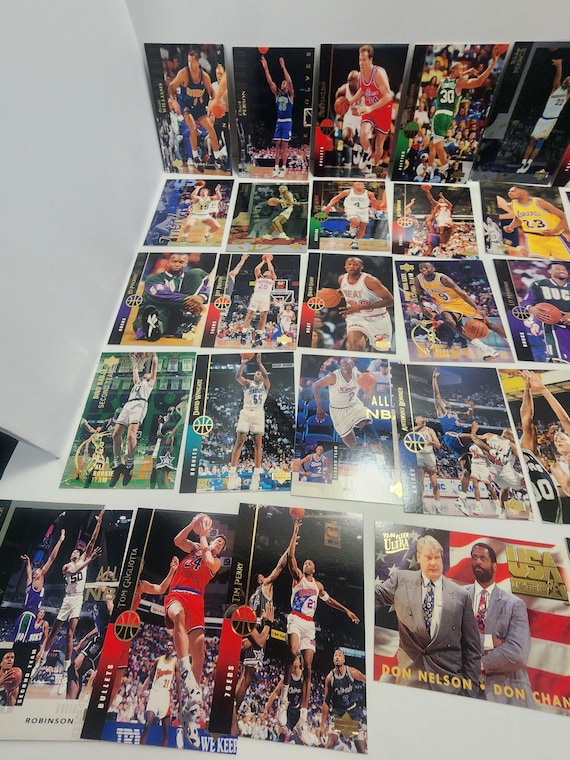 NBA 1990s Lot of Upper Deck Basketball Cards - TCG - Trading Cards
