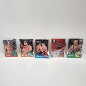 Lotto di carte collezionabili WWF Topps Chrome - WWF - WWE - Carte collezionabili - TCG - Great Khali - Regali WWF - Carte WWF - SmackDown - WrestleMania