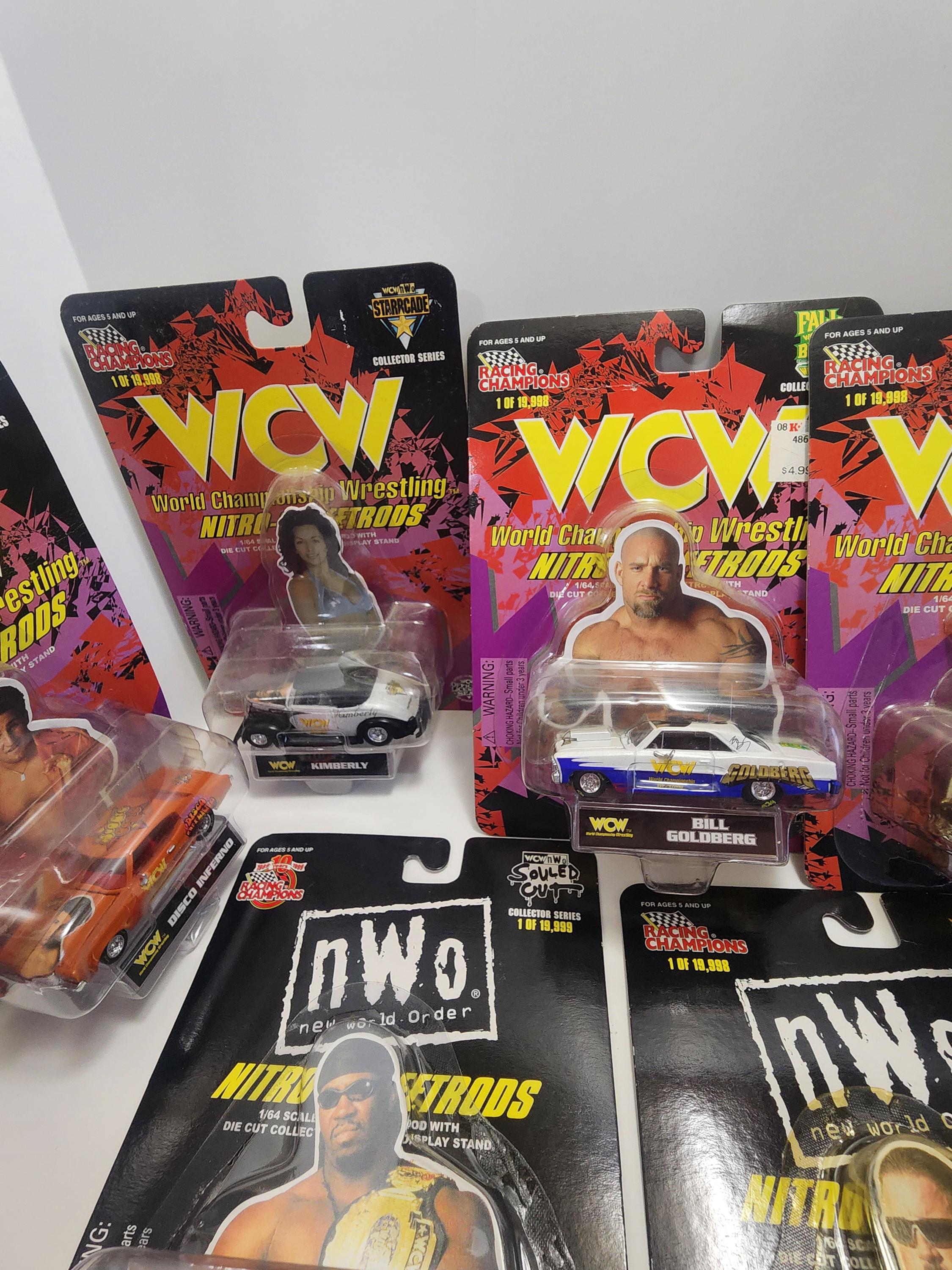 WCW Racing Champions Collectable Cars - Sting - Kevin Nash