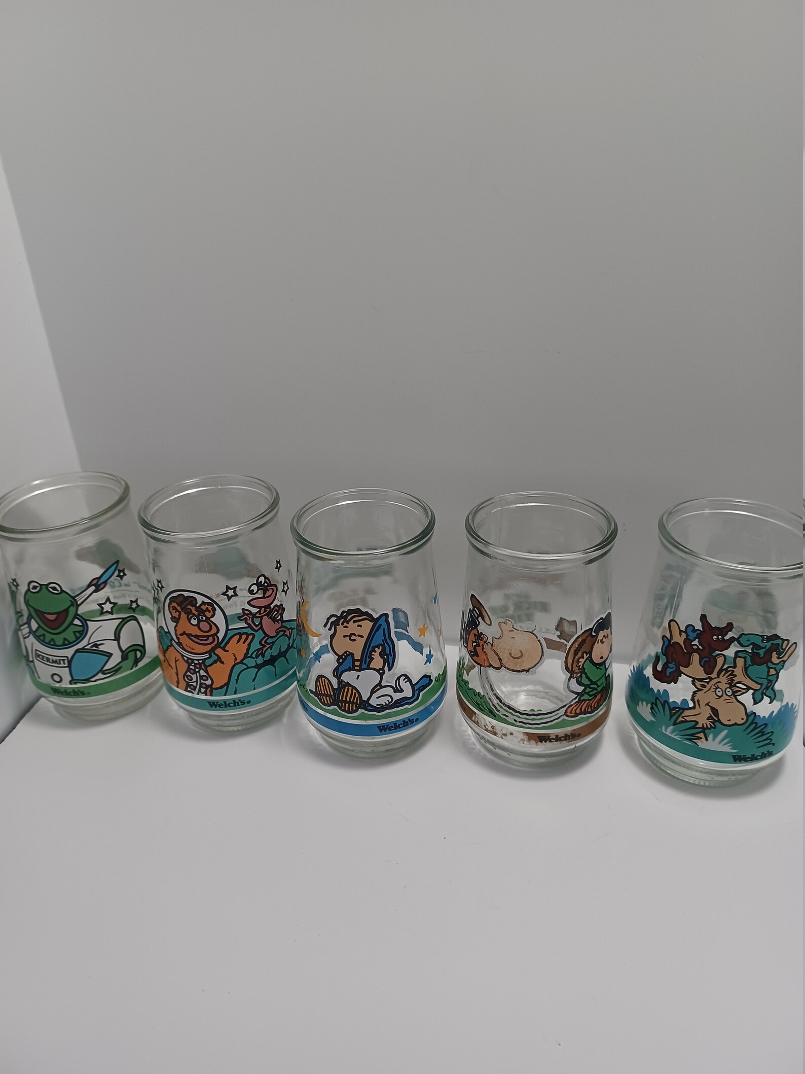 Vintage Welch's Jelly Jars Muppets Peanuts Dr. Seuss Etsy